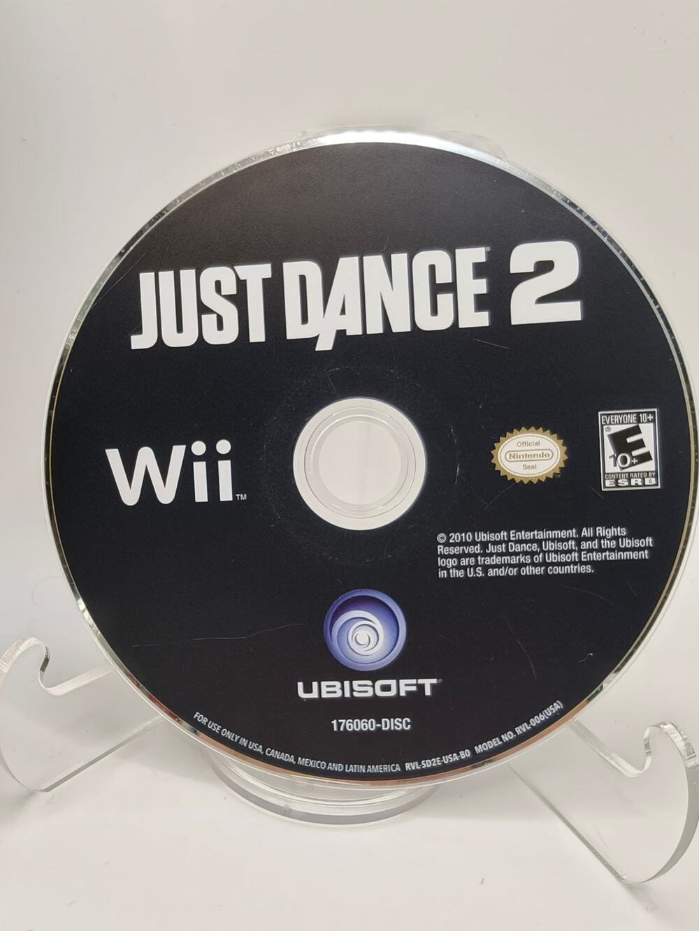 Just Dance 2 Wii Disc Only Tested Ubisoft Dance Party